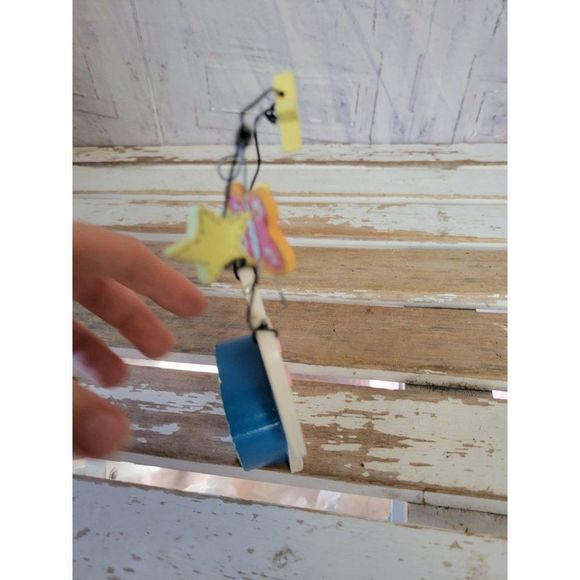 Hanging mini rabbit Easter Bunny spring wooden home decor - Picture 4 of 6